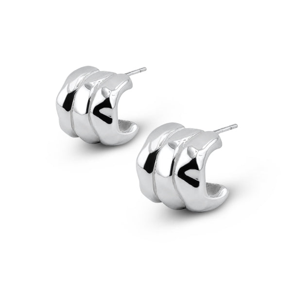Arc Hoop Earrings